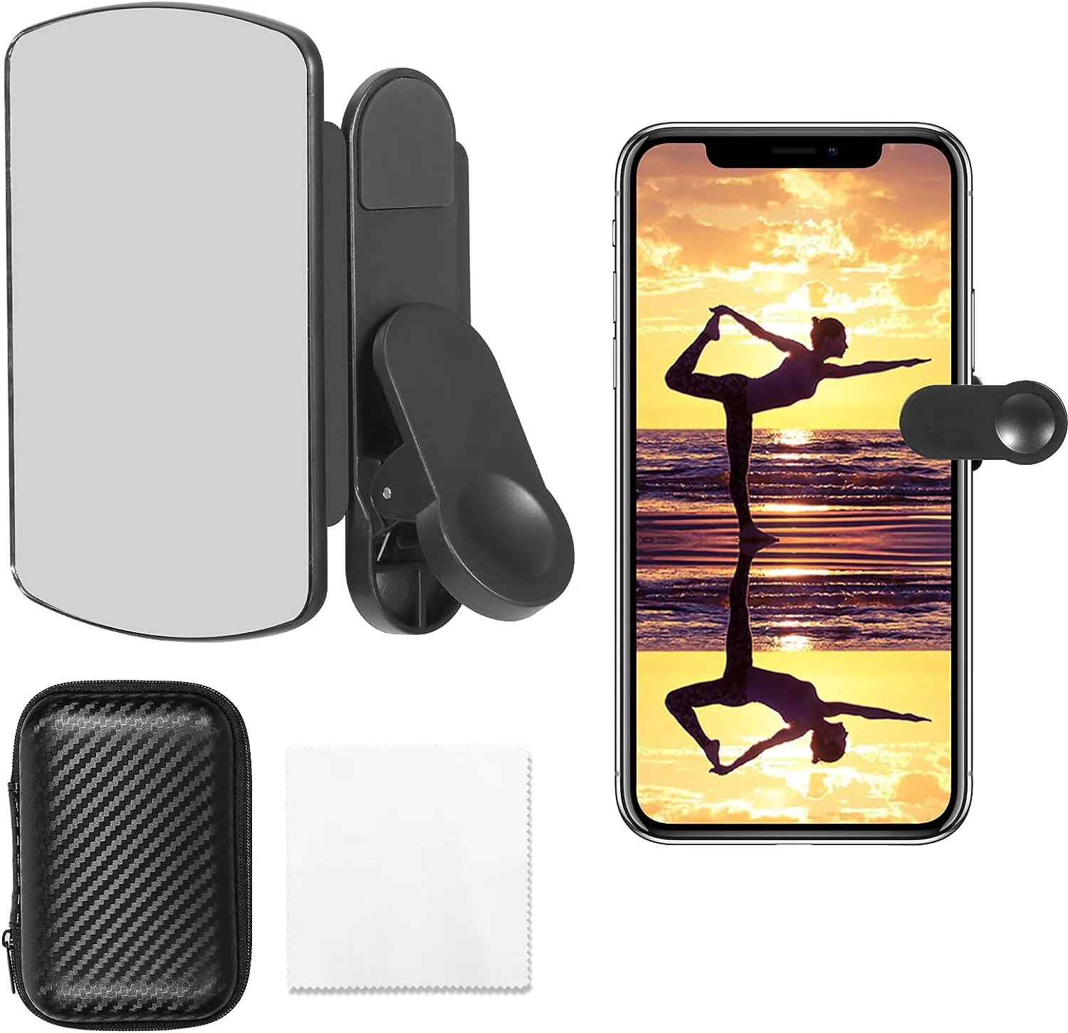 🔥Hot Sale  Smartphone Camera Mirror Reflection Clip Kit